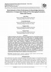 Research paper thumbnail of Determinants of firm performance in knowledge-intensive industries: a comparative study of two emerging economies, China and Taiwan