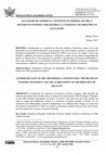 Research paper thumbnail of Igualdade De Gênero Na Constituição Federal De 1988: O Movimento Feminista Brasileiro e a Consquista Do Princípio Da Igualdade