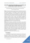 Research paper thumbnail of Relações Conceituais Em Ciências Da Natureza: Um Olhar Para Os Livros Didáticos