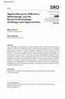 Research paper thumbnail of Applied Research, Diffractive Methodology, and the Research-Assemblage: Challenges and Opportunities