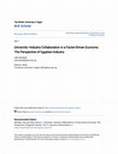 Research paper thumbnail of University–Industry Collaboration in a Factor-Driven Economy: The Perspective of Egyptian Industry