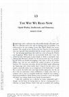 Research paper thumbnail of The Way We Read Now: Oprah Winfrey, Intellectuals and Democracy