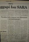 Research paper thumbnail of Luthfi 1999. Pluralitas SARA, Integrasi atau Disintegrasi