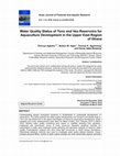 Research paper thumbnail of Water Quality Status of Tono and Vea Reservoirs for Aquaculture Development in the Upper East Region of Ghana