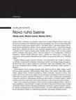 Research paper thumbnail of Novo ruho basne