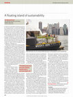 Research paper thumbnail of A floating island of sustainability