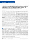 Research paper thumbnail of The Effects of Adding Prophylactic Phenobarbital to Therapeutic Hypothermia in the Term-Equivalent Hypoxic-Ischemic Rat