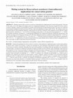 Research paper thumbnail of Mating system in Myracrodruon urundeuva (Anarcadiaceae): implications for conservation genetics 1