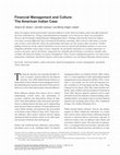 Research paper thumbnail of Financial Management and Culture: The American Indian Case