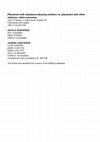 Research paper thumbnail of Placement with substance-abusing mothers vs. placement with other relatives: Infant outcomes* 1