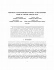 Research paper thumbnail of Application to Environmental Monitoring of a Two-Component Model for Chemical Analytical Error