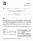 Research paper thumbnail of Energy-related services and global environmental concerns — what possible strategies for forestry?