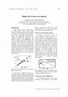 Research paper thumbnail of Elliptic flow in heavy ion collisions