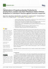 Research paper thumbnail of Optimization of Exopolysaccharides Production by Porphyridium sordidum and Their Potential to Induce Defense Responses in Arabidopsis thaliana against Fusarium oxysporum