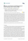 Research paper thumbnail of Efficiency versus Fairness in the Management of Public Housing Assets in Palermo (Italy)