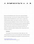 Research paper thumbnail of From A Weariness to Awareness; Defects of, And Ways to Improve, Communication Methods of Marketing in One World Film Festival