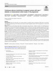 Research paper thumbnail of Continuous glucose monitoring in pregnant women with type 1 diabetes: an observational cohort study of 186 pregnancies