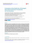 Research paper thumbnail of Evaluation of the Shelf Life of Packaged Roast Beef and Some Treatments for Its Extension