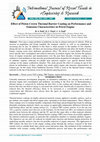 Research paper thumbnail of Effect of Piston Crown Thermal Barrier Coating on Performance and Emission Characteristics in Petrol Engine