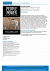 Research paper thumbnail of People Power: Popular Sovereignty from Machiavelli to Modernity, eds. Robert G. Ingram and Christopher Barker (Manchester: Manchester University Press, 2022).