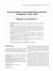 Research paper thumbnail of AMERICAN JOURNAL OF INDUSTRIAL MEDICINE 51:329–335 (2008) Cancer Incidence Among Male Massachusetts