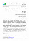 Research paper thumbnail of The Inverse Effect of Total Quality Management Practices on Service Quality: Evidence from a Private Educational Institution in the Philippines