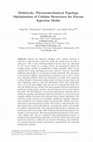 Research paper thumbnail of Multiscale, Thermomechanical Topology Optimization of Cellular Structures for Porous Injection Molds