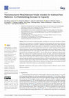 Research paper thumbnail of Nanostructured Molybdenum-Oxide Anodes for Lithium-Ion Batteries: An Outstanding Increase in Capacity