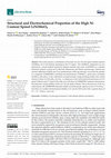 Research paper thumbnail of Structural and Electrochemical Properties of the High Ni Content Spinel LiNiMnO4