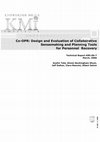 Research paper thumbnail of Co-OPR: Design and Evaluation of Collaborative Sensemaking and Planning Tools for Personnel Recovery