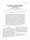 Research paper thumbnail of Intracellular chloride modulates A‐type potassium currents in astrocytes