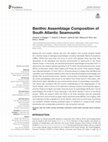 Research paper thumbnail of Benthic Assemblage Composition of South Atlantic Seamounts