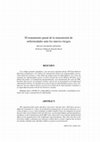 Research paper thumbnail of El tratamiento penal de la transmisión de enfermedades ante los nuevos riesgos