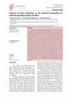 Research paper thumbnail of Influence of Some Herbicides on the Chemical Composition of Cabernet Sauvignon Grapes and Wine