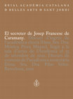 Research paper thumbnail of El secreter de Josep Francesc de Caramany