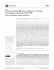 Research paper thumbnail of Bioinspired Helicoidal Composite Structure Featuring Functionally Graded Variable Ply Pitch