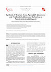 Research paper thumbnail of Synthesis of Chromen-2-one, Pyrano[3,4-c]chromene and Pyridino[3,4-c]chromene Derivatives as Potent Antimicrobial Agents