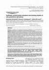 Research paper thumbnail of Synthesis, Antimicrobial Evaluation and Docking Study of Novel Heterocyclic Compounds Bearing a Biologically Active Sulfonamide Moiety