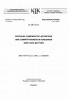 Research paper thumbnail of Revealed Comparative Advantage and Competitiveness