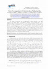 Research paper thumbnail of Cluster Ferromagnetism in Partially Amorphous Nd 60 Fe 30 Al 10 Alloys