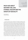 Research paper thumbnail of Much Ado About Nothing? Ddl Zan, Eternal Fascism and the Ghosts of Sexuality, "Soft Power'" 2, 2021, pp. 279-286