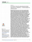 Research paper thumbnail of Correction: Genome-wide physical activity interactions in adiposity - A meta-analysis of 200,452 adults