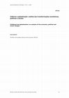 Research paper thumbnail of Childhood and globalization: an analysis of the economic, political and social changes