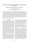 Research paper thumbnail of Automatic Long Audio Alignment and Confidence Scoring for Conversational Arabic Speech