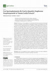 Research paper thumbnail of Can Spectrophotometry Be Used to Quantify Zingiberene Sesquiterpenoids in Tomato Leaflet Extracts?