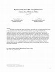 Research paper thumbnail of Regulatory risk, market risk and capital structure: evidence from U.S. electric utilities. Unpublished working paper