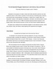 Research paper thumbnail of The Anti-Imperialist Struggles: Experiences in Latin America, Cuba, and Vietnam Personality Sketches by