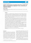 Research paper thumbnail of What is long-distance dispersal? And a taxonomy of dispersal events