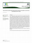 Research paper thumbnail of Application of Agent Based Simulation to analyze the impact of tax policy on soybean supply chain