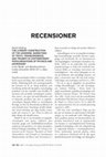 Research paper thumbnail of Recensioner, Vol. 51 No. 1-2 (2021)